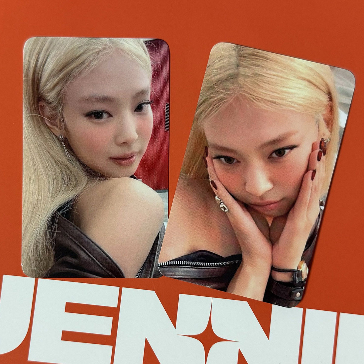 Маленькая КАРТОЧКА периферийного устройства BLACKPINK, карточка песни Дженни СОЛО с мантрой, маленькая карточка Изображение 1