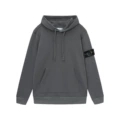 03 dark grey hooded terry sweatshirt