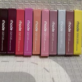 Rhode Hailey Series Tinted Lip Gloss Liquid Lip Gloss Water Gloss Lip Glaze Lip Plumping Oil Moisturizing Lip Balm Cross-Border