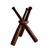 Cross-Border Spot Amazon Hot-Selling Mini Wooden Round Solid Wood Stick Plus Wooden Ring Can Be Used as a Logo Baseball Bat