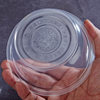 Thickened Disposable Bowl Household Cold Skin Ice Powder Dining Table Fast Food Takeaway Packing Box Commercial Round Transparent Lunch Box