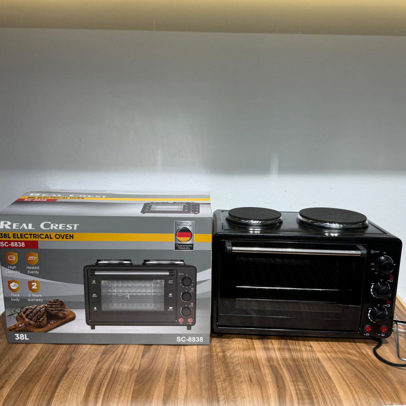 European plug electric oven double burner 38L Toaster Oven 38L
