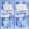 Reading Bookshelf Reading Stand Book Stand Book Clip Fixed Book Primary School Student Desktop Reading Stand Kidsren Can Lift