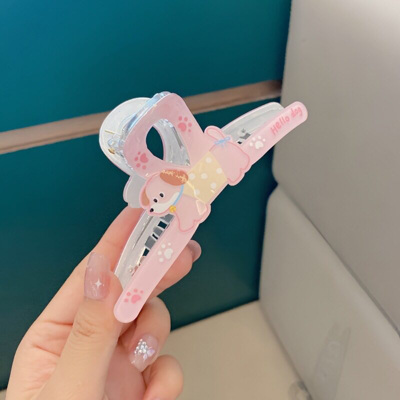 Korean Dongdaemun Cute Bear Rabbit Large Shark Clip Ins  display picture 1