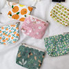 Coin Purse Fabric Women's Cute Mobile Printed Wallet One-piece Square Small Pocket Bag Thin Cute Coin Bag