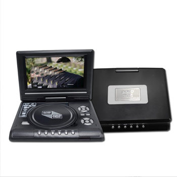 Cross border hot sale 7.8 inch mobile dvd Player HD portable EVD small TV Mini CD player