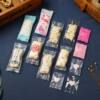 Nougat Packaging Bag Milk Tablet Machine Sealing Baking Transparent Blessing Word Handmade Cute Small Fresh Candy Paper 1000 Pieces