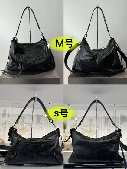 Paris Le City Moto Motorcycle Rivet Sexy Bag Trendy Lazy Large Capacity One-Shoulder Cross-Body Tote Bag