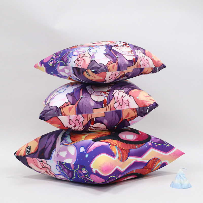 Cartoon printing pillow case sofa cushion etc body pillow long sleeping clip leg wholesale enterprise gift customization