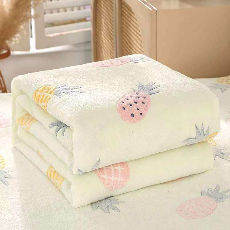 Thickened Non-Shedding Blanket, Warm Bed Sheets, Single Piece Milk Velvet Bed Sheets, Summer Thin Blanket, Student Dormitory