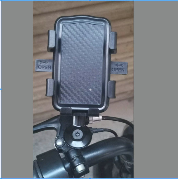 Factory wholesale six-claw electric car navigation mobile phone bracket riding shock absorption six-claw fixed locking mobile phone bracket