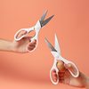 Japan komeki.9140. Household kitchen scissors stainless steel blade 2mm thick multi-use food scissors