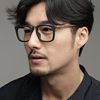 Posesion Wood Grain Can Be Equipped with Myopia Glasses Frame Plate Generous Frame Glasses Eye Frame Ps7085