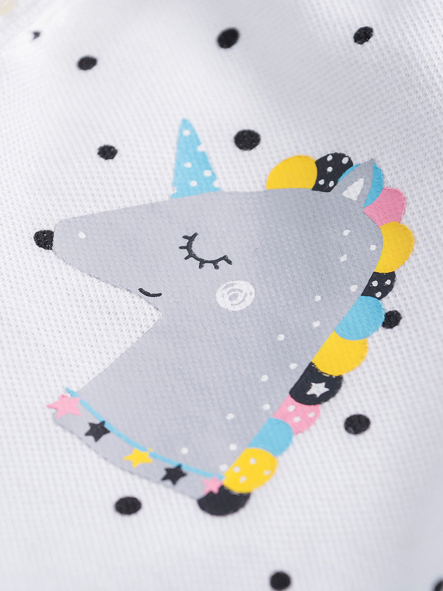 Kids' Polo Dress, New Summer Knitted Kids' Dress, Short-sleeve Collared Dress