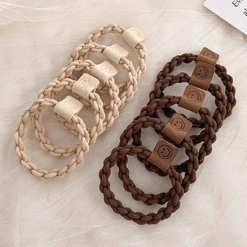 New high elastic hair rope hair band women's simple gas texture rubber band hair ball hair accessories wholesale
