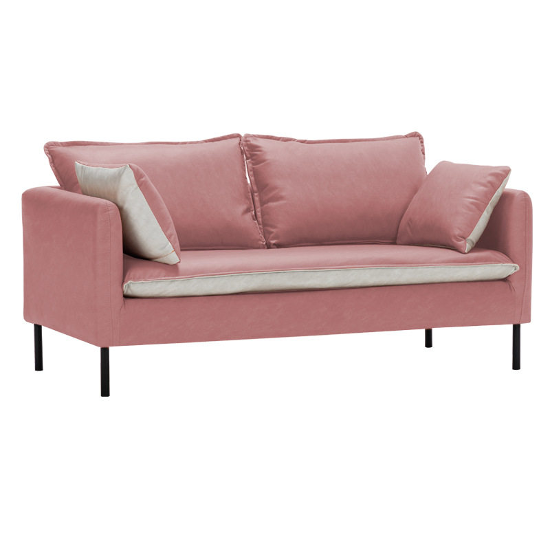 沙发批发北欧轻奢科技布简约公寓新精品卧室出租房两人双人三人位