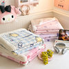 Hello Kitty Office Nap Blanket for Girls Hello Kitty Shawl Air Conditioning Blanket Sofa Nap Blanket Small Blanket