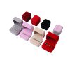 15-Color Velvet Cloth Ring Box Proposal Gold Ring Gift Box Exquisite Gift Couple Double Ring Packaging Box