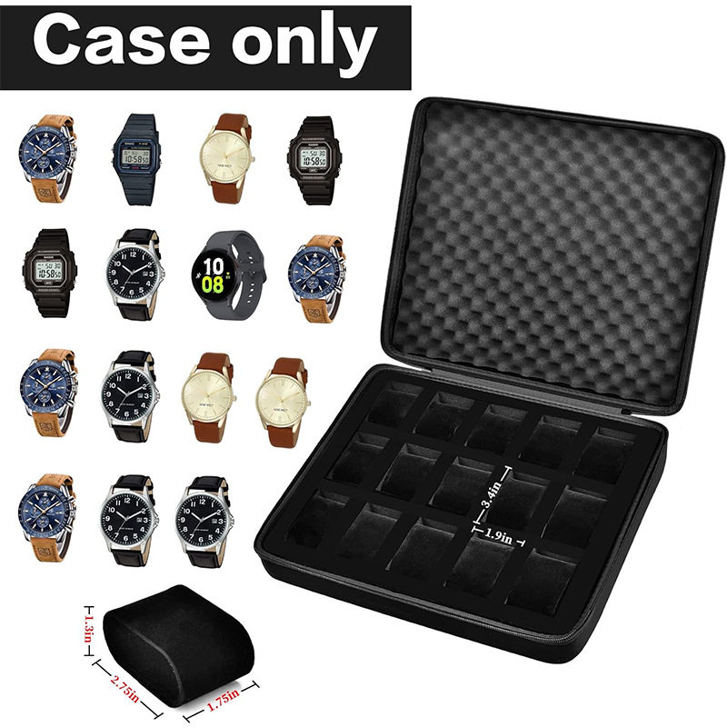 Watch Box Eva Travel Watch Box Watch Storage Box Travel Portable Watch Storage Bag Decoration Protection Box