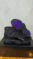 High top black and purple
