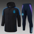 2425 argentina cotton coat black (blue label)