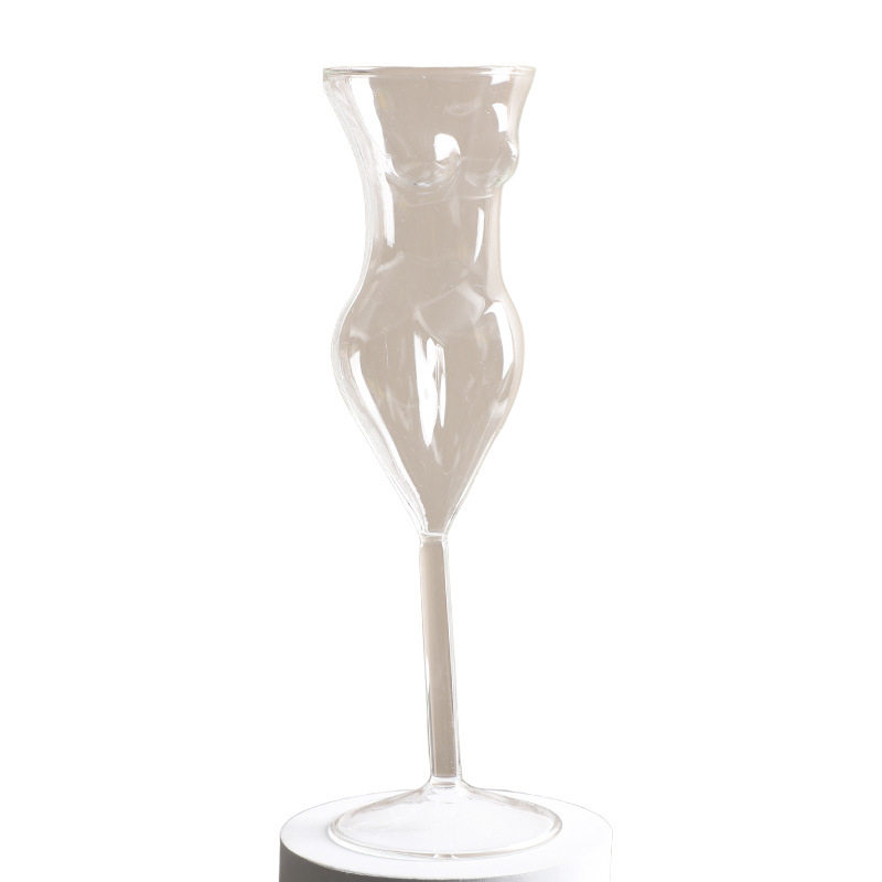 Bar Creative Human Cocktail Glass Internet Celebrity Personality Glass Beauty Wine Glass Beauty Glass Tall Red Wine Glass