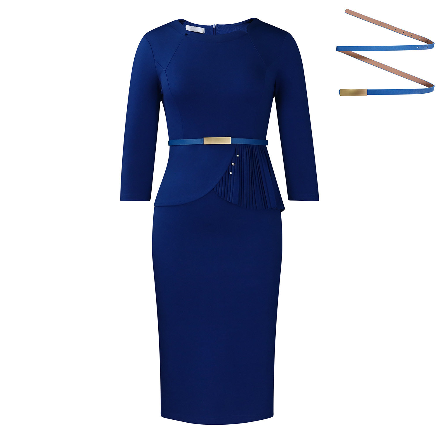 Elegant African Bodycon Dress Fashionable OL Style Slim Fit Comfortable Fabric Perfect for Office or Formal Occasions