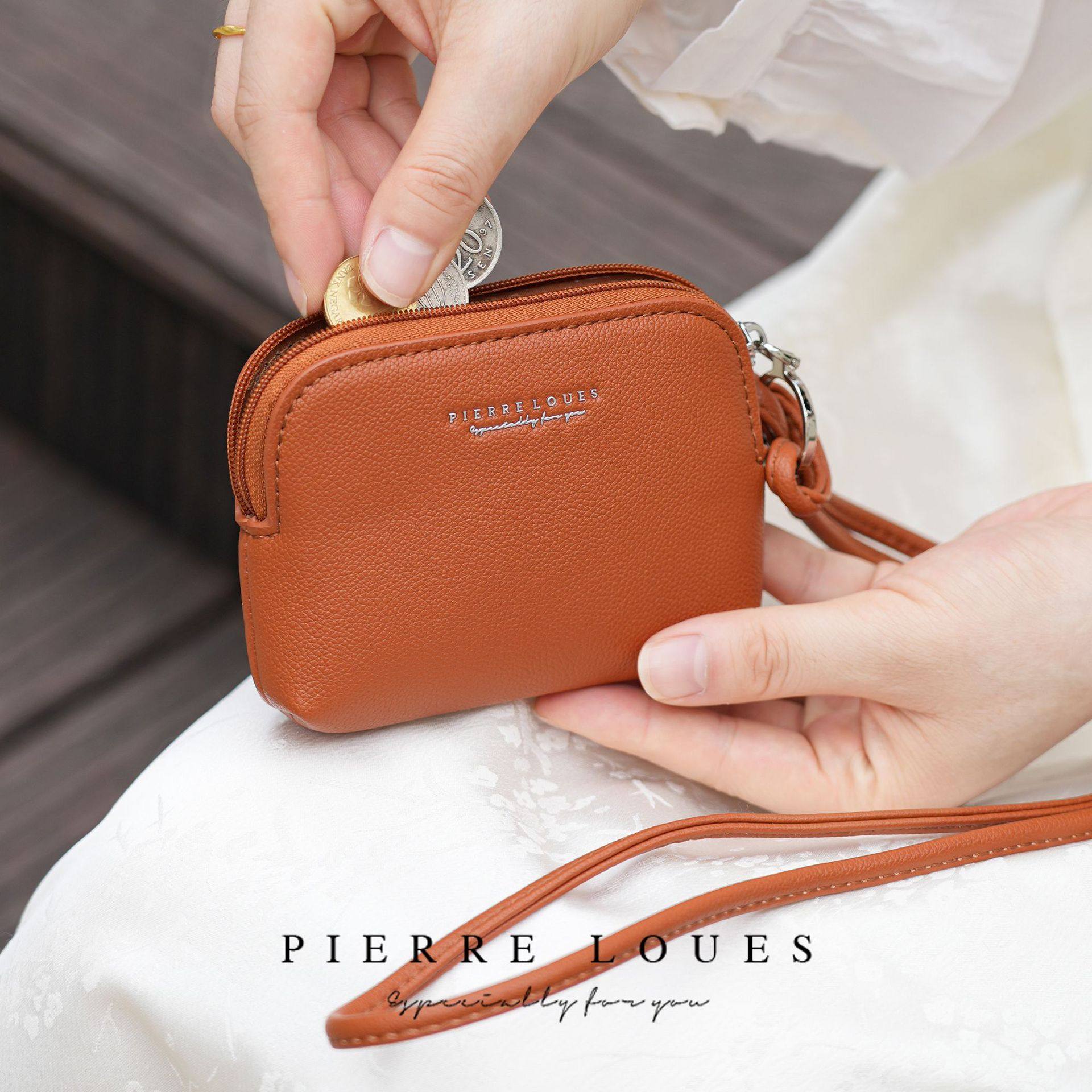2025 Cross-Border Popular High-Quality Pu Leather Commuter Fashion High-Quality Card Holder High-End Versatile Women's Card Holder