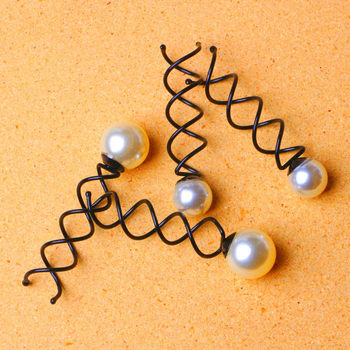 Simple Hair Spiral Clip Imitation Pearl Hair Variety Styling Hairpin Elegant Elegant Elegant Elegant Ball Hair Hairpin Hair Accessories