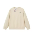 Crocodile round neck [apricot color]