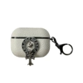 Lychee pattern white disc + cross