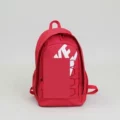 Red with white label