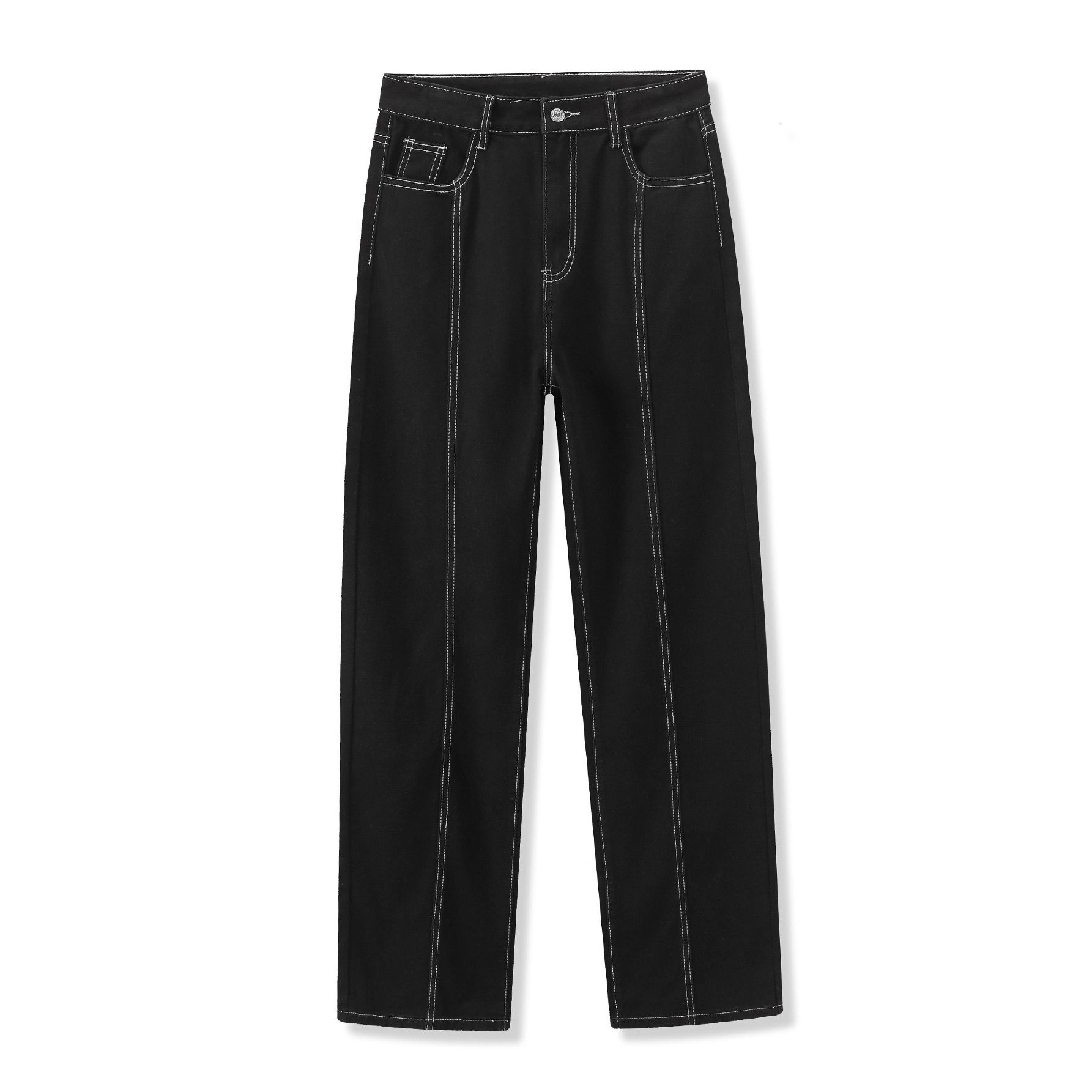 Womens Slim Fit Straight Leg Jeans Versatile Denim Trousers Casual Wear for All Seasons Wholesale Available