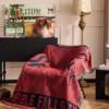 New Ins Style Multifunctional Thread Blanket Camping Style Bedroom Living Room Cotton Thread Blanket Sofa Cushion Blanket Decorative Sofa Cover
