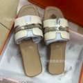 Palm print apricot + off-white