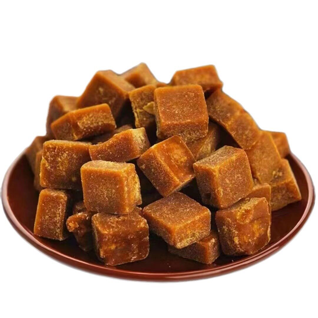 Authentic Traditional Brown Sugar Cubes, Genuine Brown Sugar with No Additives, Suitable for Menstrual Period Consumption, National Standard Pure Cane Pressed in Bulk