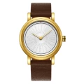 QT920 brown with gold shell silver surface