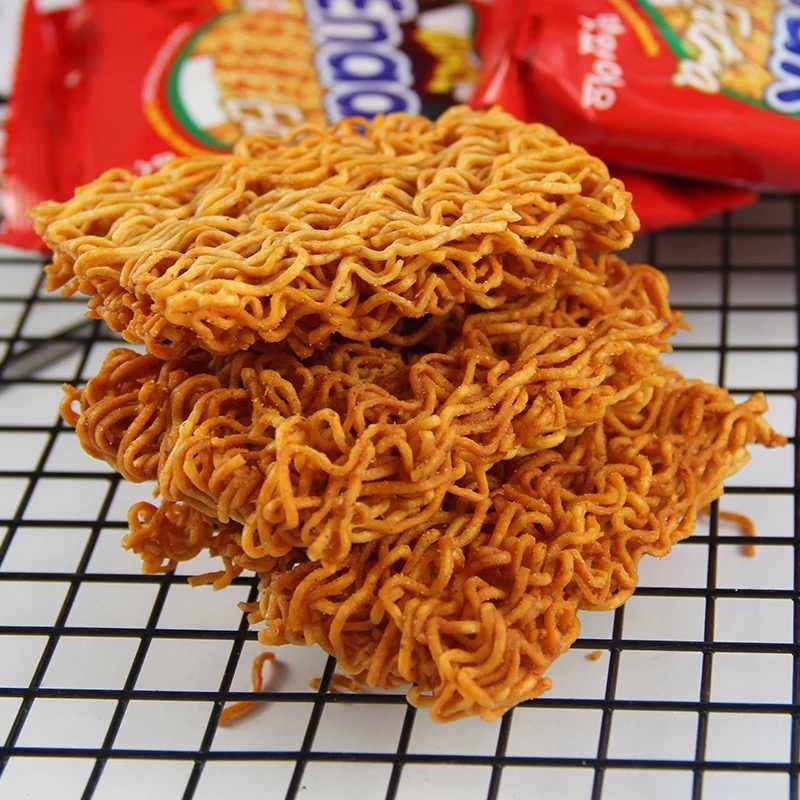 Imported Gemez Indonesian Crispy Instant Noodles Barbecue Flavor Trendy Casual Puffed Snacks