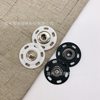 Factory in stock nylon dark button round plastic buckle coat sweater coat button clothing accessories wholesale