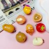 Simulated Mini Pistachio Hairpin Miniature Food Toy Nut Hairpin Personalized Resin Headdress Kidsren's Cute Bb Clip for Women