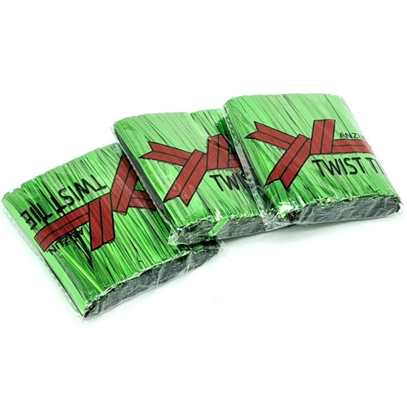 Metal Tie Baking Wedding Candy Packaging Sealing DIY Handmade Material Iron Core Tie Bread Sealing Tie