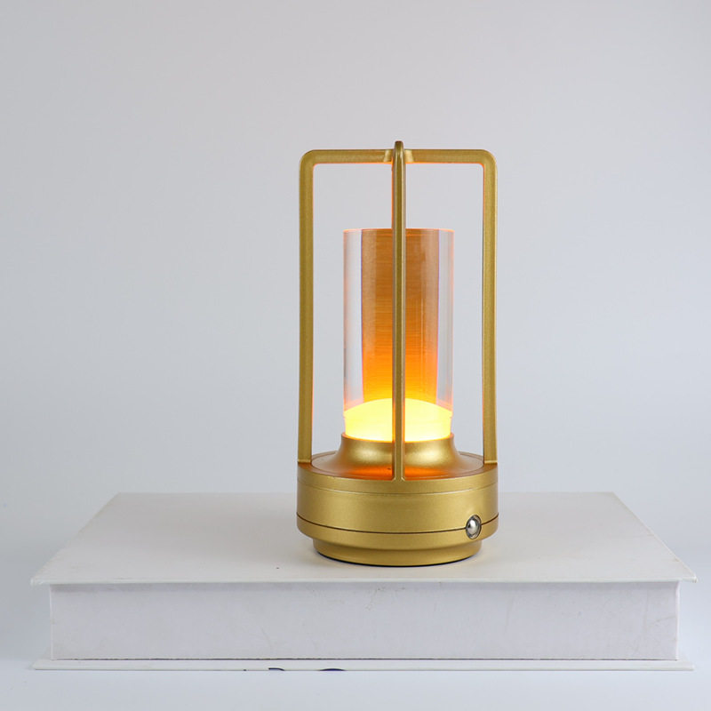 Amazon Cross-Border Creative Decorative Table Lamp Outdoor Desktop Camping Lamp USB Led Bedside Night Light Dimmable