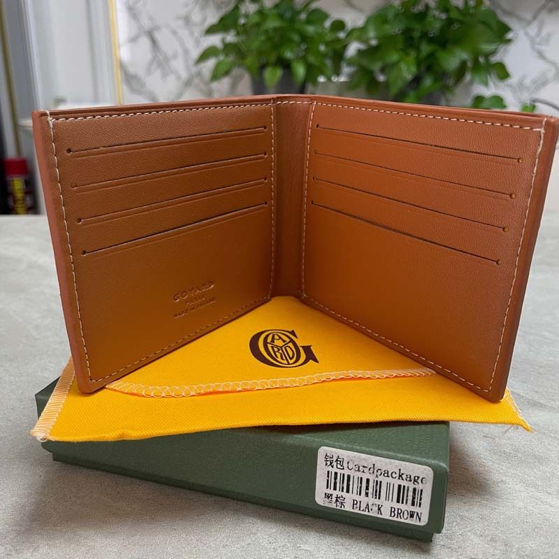 2023 new Goyard men's and women's wallets with multiple card slots, popular fashion bags in Europe and America