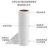 Tearable Lint Roller Paper Strong Lint Roller Paper Lint Remover Replacement Core 10cm Diagonal Tear Cleaning Dust Paper