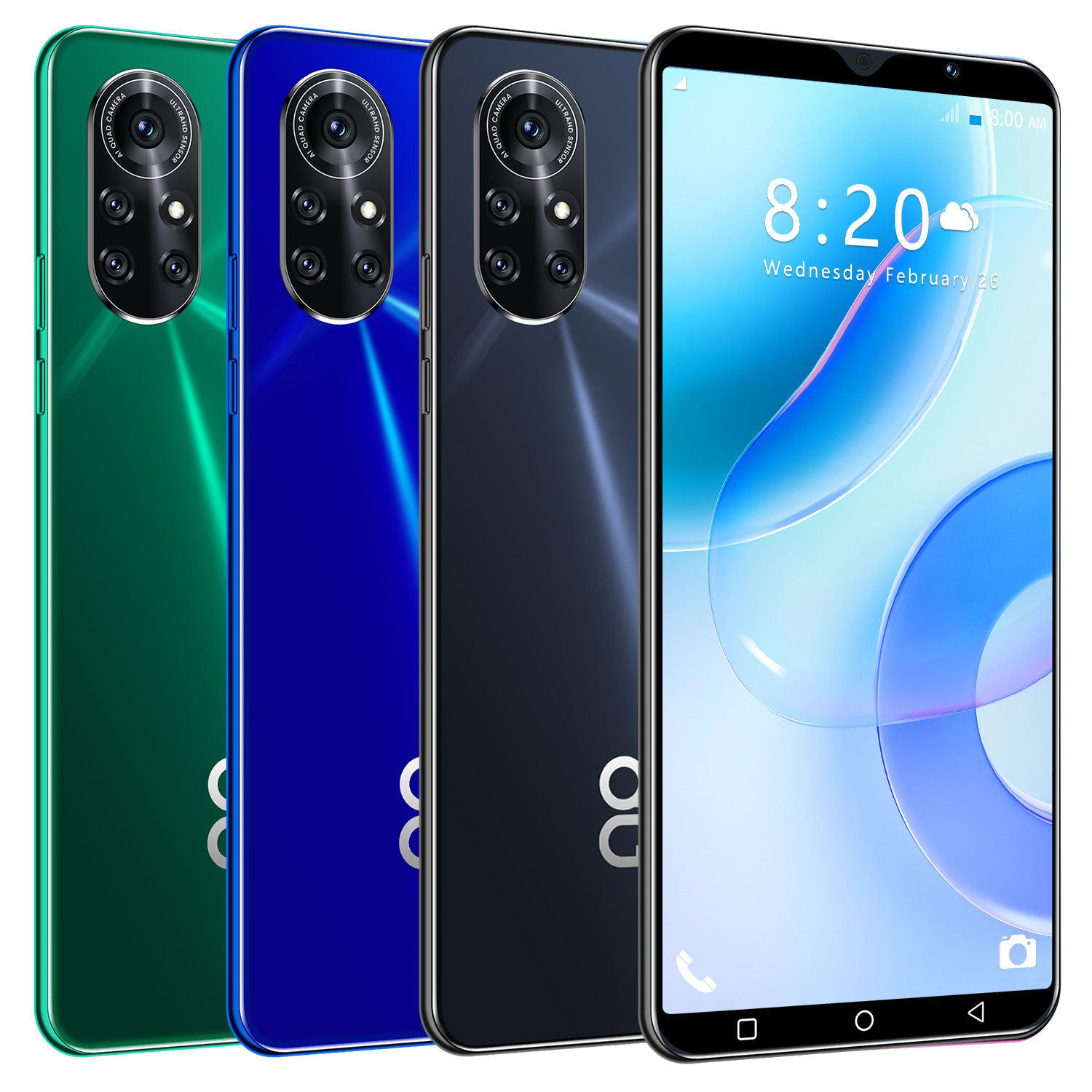 Nowa8 pro 跨境智能手机1+8 低价主打款  电商Wish虾皮Lazada