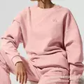 Pink crew neck