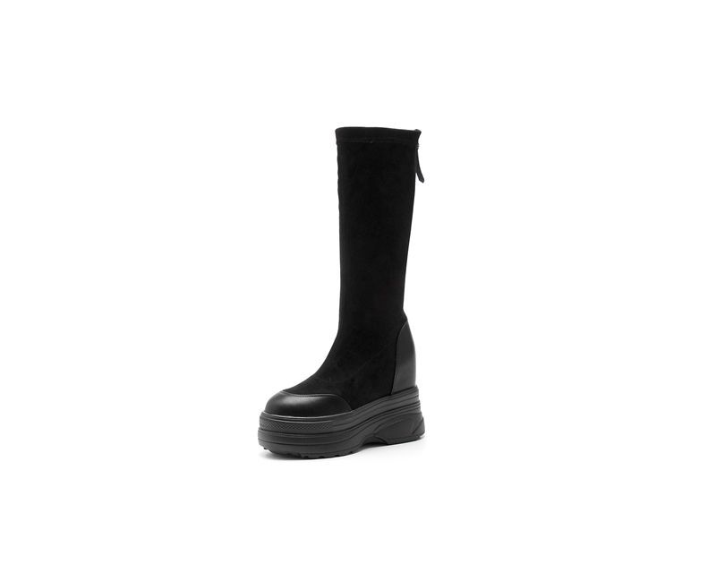 (Mới) Mã B4048 Giá 1070K: Boot Cổ Cao Nữ Wetdka Cổ Cao Qua Gối Tăng Chiều Cao Đế Cao Giày Dép Nữ Chất Liệu G03 Sản Phẩm Mới, (Miễn Phí Vận Chuyển Toàn Quốc).
