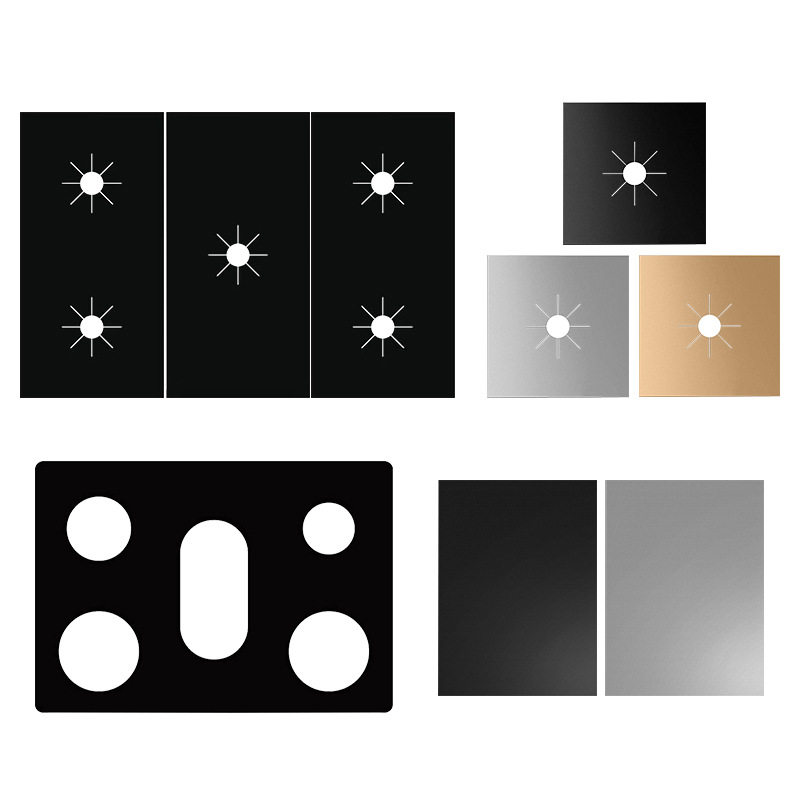 Thickened Stove Mat Teflon Gas Stove Oil-Proof Mat Gas Stove Protective Mat Oil-Proof Mat Stove Protection Mat