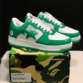 Bape sta-white green