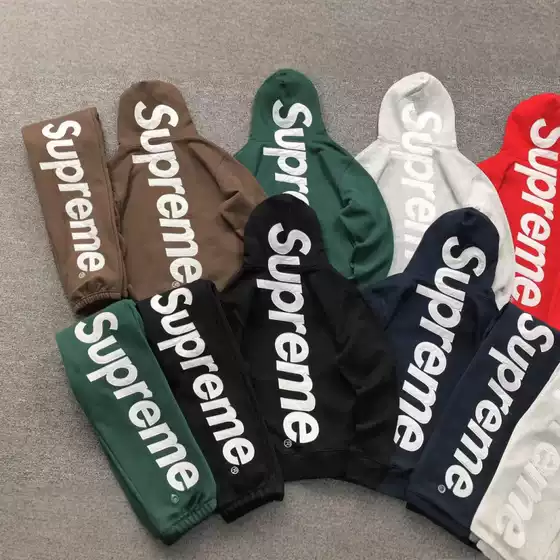 26Fw Bandana Box Logo Hoodie Cashew Flower Pattern Sweatshirt with Fleece Lining Full Range of Hooded Sweatshirts